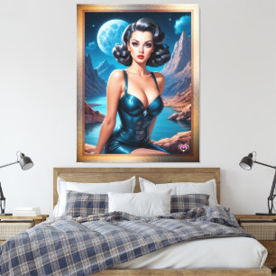 Impressão Em Tela Estou na Arte do Conceito AI de Férias por Xzendor