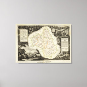 Impressão Em Tela Estradas, cidades, cidades