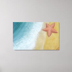 Impressão Em Tela Estrela do mar
