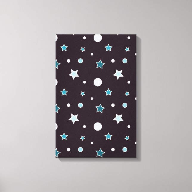 Impressão Em Tela Estrelas (Frente)
