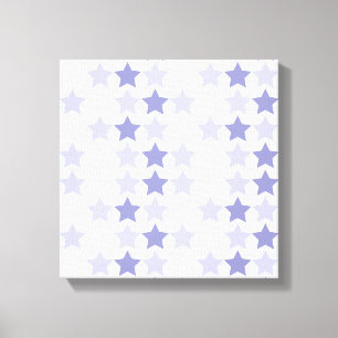 Impressão Em Tela Estrelas de Ombre Azul Patriótica