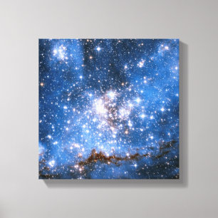 Impressão Em Tela Estrelas Infantis na Nebulosa NGC 346 - Foto Espac