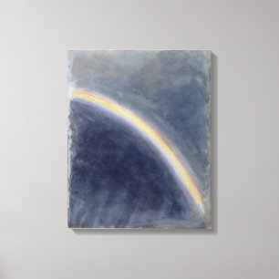 Impressão Em Tela Estudo do céu com arco-íris, 1827 (w/c no papel)