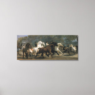 Impressão Em Tela Estudo para o Horsemarket, 1900