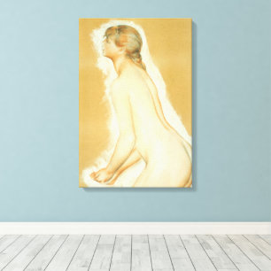 Impressão Em Tela Estudo para "Os Grandes Banhistas" por Pierre Reno