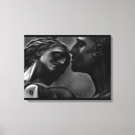 Impressão Em Tela Eternidade Esculpida #Abstrato #Amor #Sente #Estat