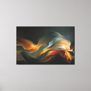 Impressão Em Tela Ethereal Currents