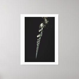 Impressão Em Tela Ethereal Dance of Incense Smoke