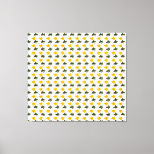 Impressão Em Tela Ethereal Decay: Golden and Forest Green Autumn Lea