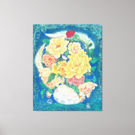 Impressão Em Tela Ethereal Dove Bloom