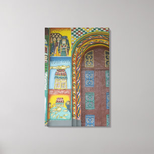 Impressão Em Tela Etiópia: Região de Tigray, Axum, Igreja Cristo,