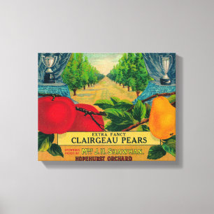 Impressão Em Tela Etiqueta de Taxa de Perto do HopehurstPayette, ID