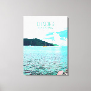 Impressão Em Tela Ettalong Costa Central NSW Austrália