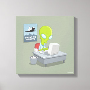 Impressão Em Tela Eu quero acreditar