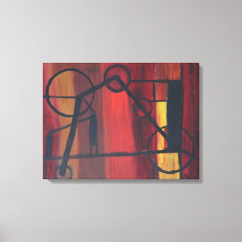 Impressão Em Tela Eu quero andar