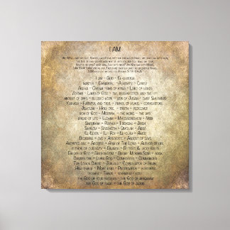 Impressão Em Tela Eu sou