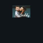 Impressão Em Tela Eu Te Amo Foto Personalizada De Pai<br><div class="desc">Mostre Pai seu amor com a tela personalizada de tela de fotos "Eu Amo Você Pai"! Apresentando sua foto favorita e sua mensagem sincera, este na moda e impressão durável é um presente perfeito para o Dia do Pai, aniversários ou qualquer ocasião especial. Um único guardião que ele vai apreciar...</div>