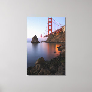 Impressão Em Tela EUA, Califórnia, São Francisco. Golden Gate