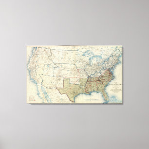 Impressão Em Tela EUA dezembro de 1863