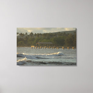 Impressão Em Tela EUA, Havaí, Kauai, costa sudoeste, perto