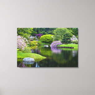 Impressão Em Tela EUA, Maine, Nordeste Harbor. Vista de Asticou