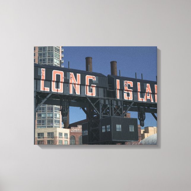 Impressão Em Tela EUA, Nova York, Cidade de Nova York, Queens: Long (Frente)