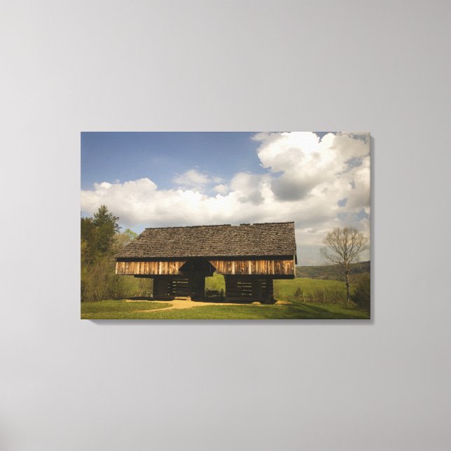 Impressão Em Tela EUA, Tennessee, Excelente Enfumaçado Mountain NP. (Frente)