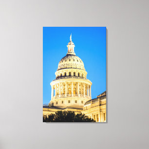 Impressão Em Tela EUA, Texas, Austin. Capitol Building (1888) 2