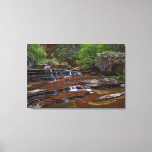 Impressão Em Tela EUA, Utah, Zion National Park. Scenico de 4