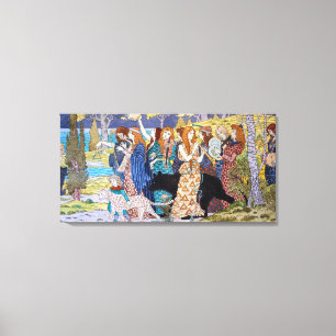 Impressão Em Tela Eugene Grasset, Felix Gaudin - Harmony