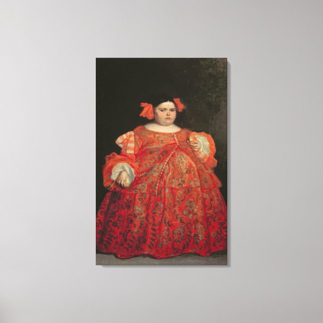 Impressão Em Tela Eugenia Martinez Vallejo, chamada La Monstrua (pet (Frente)