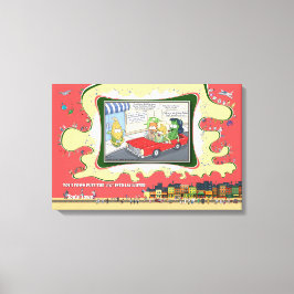 Impressão Em Tela Eunuco Milho | Parabéns por Estar Solteiro 24x16