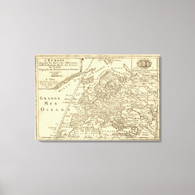 Impressão Em Tela Europa 24 (Frente)