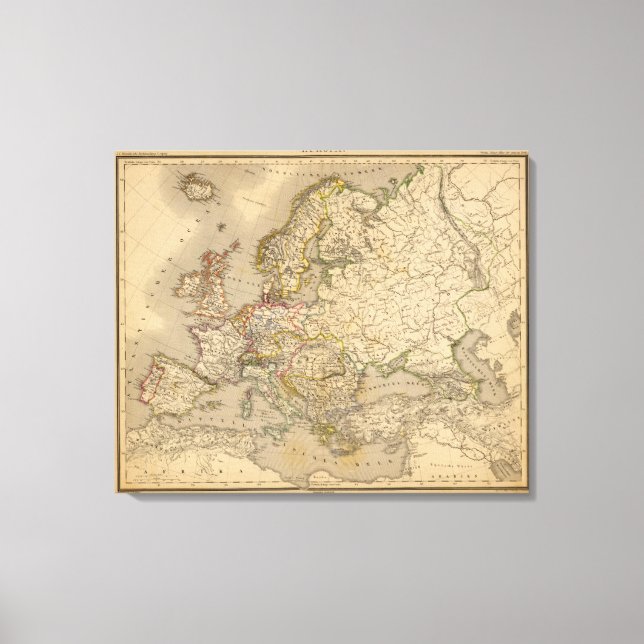 Impressão Em Tela Europa 37 (Frente)