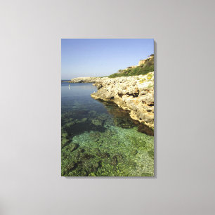 Impressão Em Tela Europa, Espanha, Minorca (também conhecida como Me