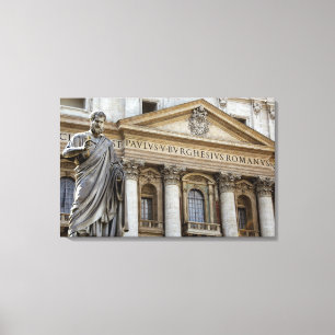 Impressão Em Tela Europa, Itália, Roma. Basílica de São Pedro (també