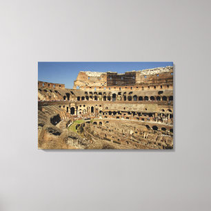 Impressão Em Tela Europa, Itália, Roma. O Coliseu (também conhecido