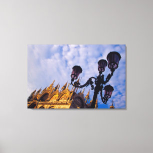 Impressão Em Tela Europa, Itália, Veneza. Basilica Bizantina e