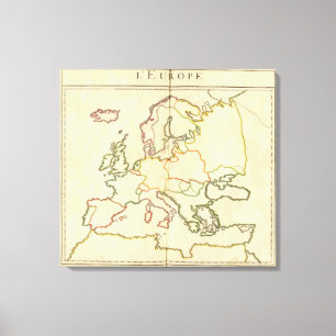 Impressão Em Tela Europa pela religião 3