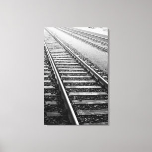 Impressão Em Tela Europa, Suiça, Zurique. Vias de comboios