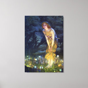 Impressão Em Tela Eva de Verão de Edward Robert Hughes