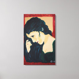 Impressão Em Tela Evelyn Demure