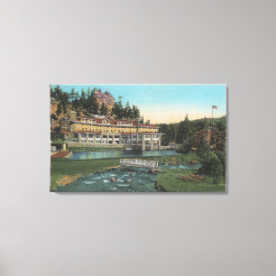 Impressão Em Tela Evergreen, CO - hotel de Troutdale, angra do urso