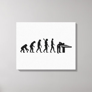 Impressão Em Tela Evolution Billiards