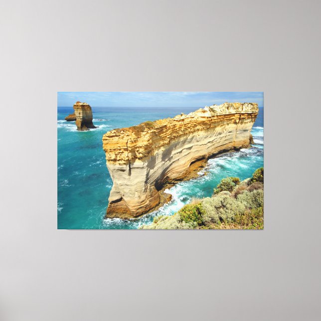 Impressão Em Tela EXCELENTE OCEAN CLIFFS 40x60 (Frente)