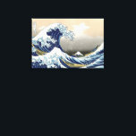 Impressão Em Tela Excelente Wave de Kanagawa | Hokusai |<br><div class="desc">A Onda Excelente de Kanagawa é uma impressão de bloco de madeira de Katsushika Hokusai.</div>