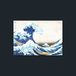 Impressão Em Tela Excelente Wave Off Kanagawa Vintage Fine Japonês<br><div class="desc">Excelente Wave Fine Art 葛 北 斎"神 奈 川 飾 36 Views do Monte Fuji 沖 浪 裏 富 A Onda do Excelente de Kanagawa é um famoso impressão de bloco de madeira do artista japonês Hokusai. Foi publicado em 1832 (Período Edo) como o primeiro na série 36 Views do...</div>