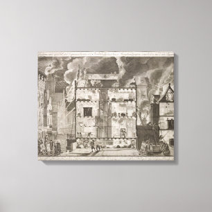 Impressão Em Tela Exibição da ilustração como as mangueiras de f