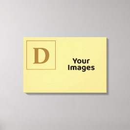 Impressão Em Tela Exibição de Fotografias Iniciais da Família de Cha