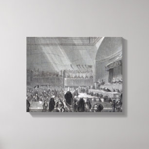 Impressão Em Tela Experimentação ereta de Daniel O'Connell em 1844